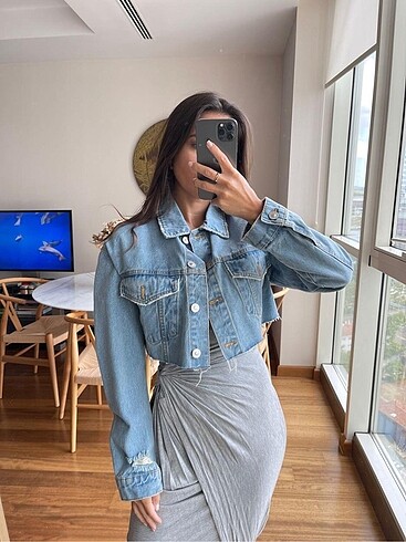 Bershka crop ceket
