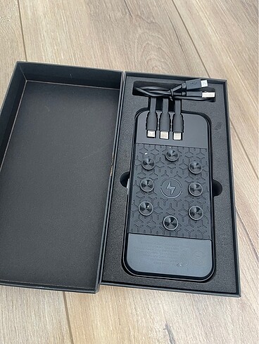 Powerbank 10000 Mah çoklu kablo
