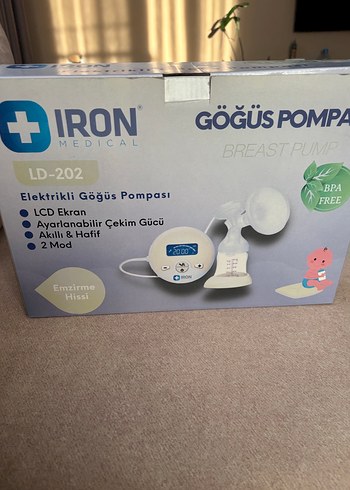 IRON LD-202 Elektrikli Göğüs Pompası Sarı - Görsel 3