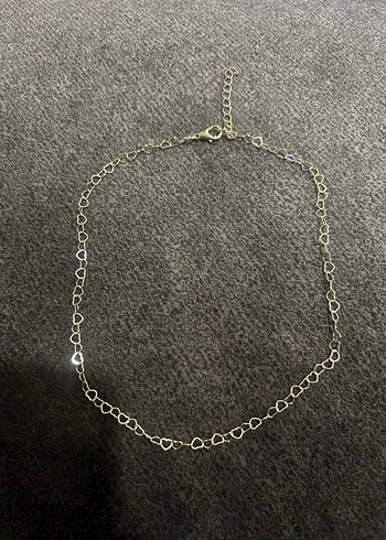 İnce Zincirli Altın Renk Minimalist Kolye - Görsel 2