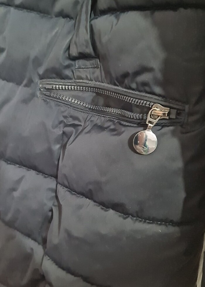 Kadın uzun mont - Görsel 4