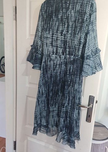 Kadın Bağcıklı Uzun Bohem Elbise - Görsel 6