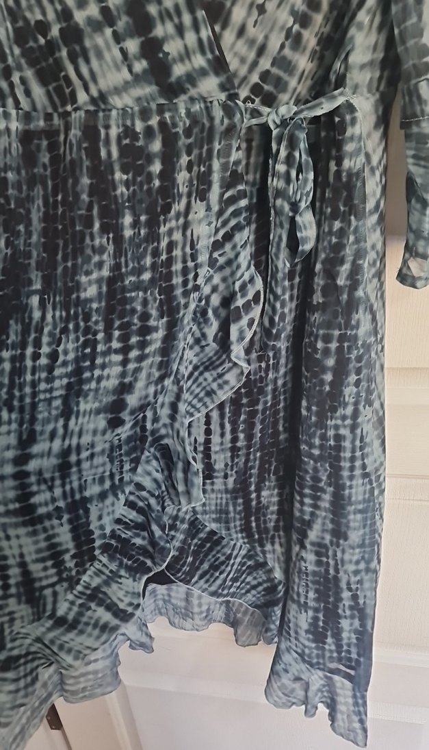 Kadın Bağcıklı Uzun Bohem Elbise - Görsel 4