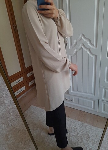 36 beden bej tunik