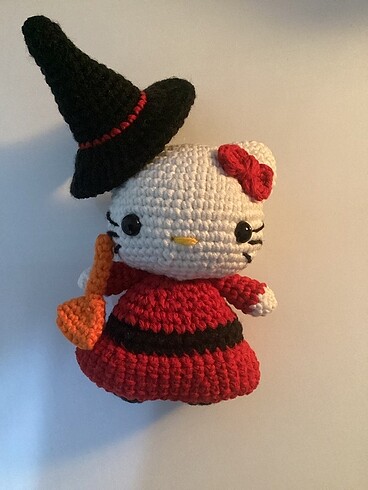 Diğer Hello kitty cadı örgü