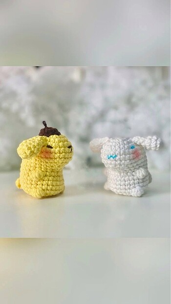 Capybara örgü anahtarlık