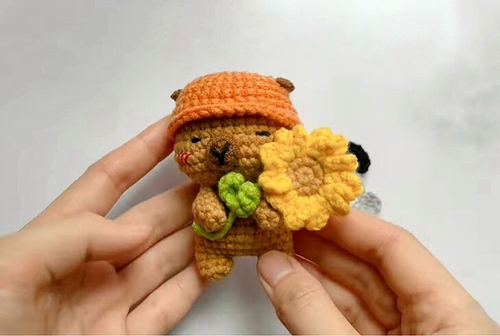 Beden Capybara örgü