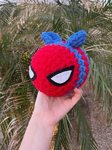 Spidermanlı arı örgü peluş