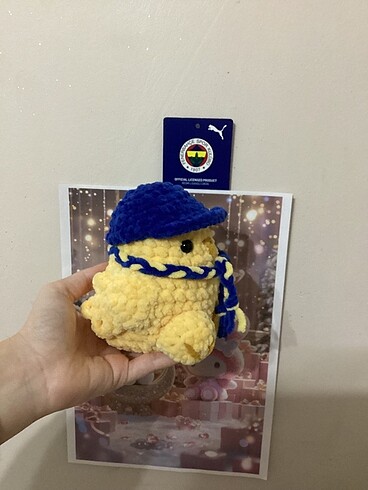 Diğer Fenerbahçe kanarya örgü peluş