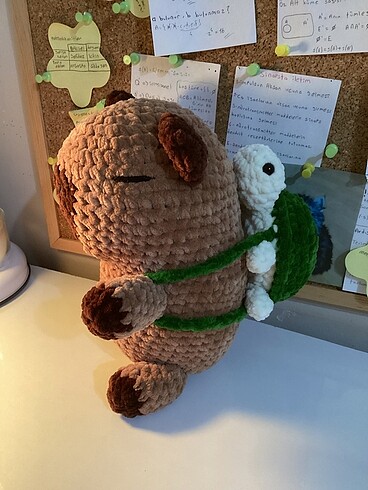 Beden Capybara peluş örgü