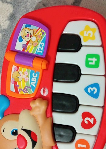 Beden Fisher Price Renkli Eğitici Piyano Oyuncağı