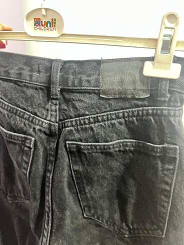 34 Beden gri Renk PULL&BEAR MOM JEAN