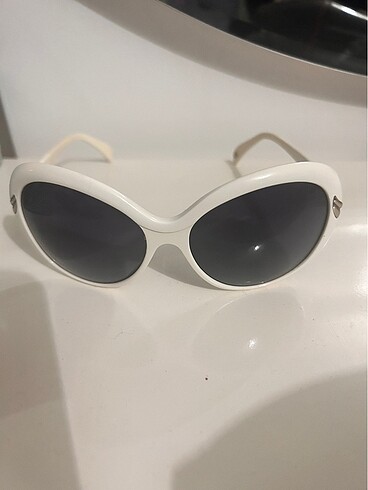 Karen Walker Beyaz Güneş Gözlüğü