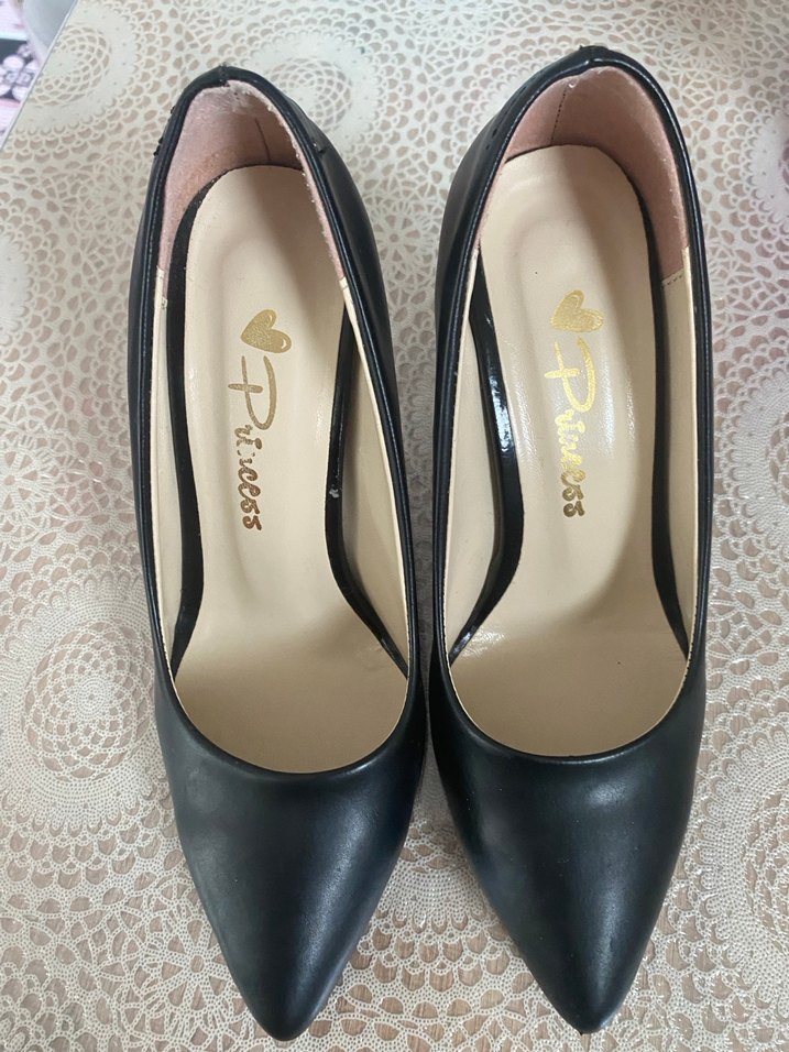 Siyah Zarif Stiletto Topuklu Kadın Ayakkabı - Görsel 2