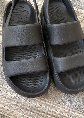 Kadın Siyah Sandalet - Görsel 2