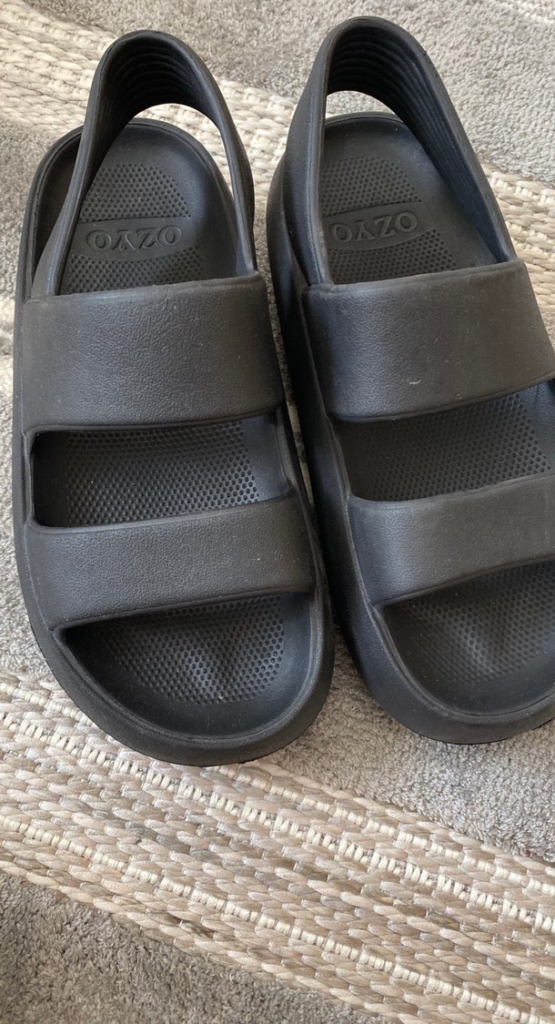 Kadın Siyah Sandalet - Görsel 2