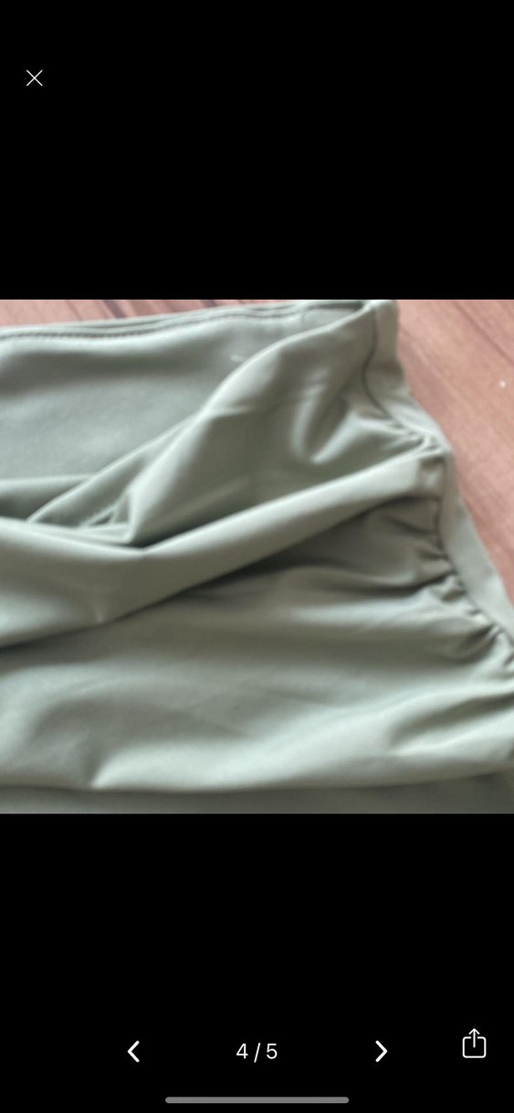 Kadın tek omuz crop bluz - Görsel 4