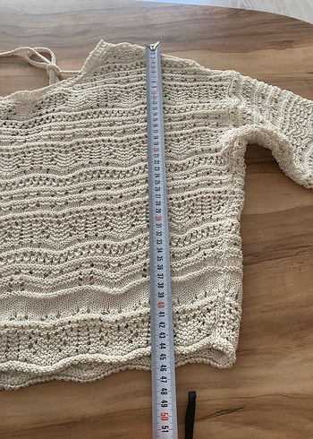 Örgü Kadın Kazak bluz - Görsel 6