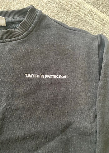 Siyah Erkek Çocuk Sweatshirt - Görsel 3