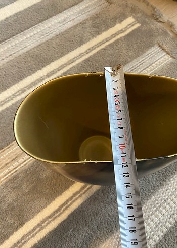 Kahverengi Siyah Tonlu Dekoratif Vazo - Görsel 4