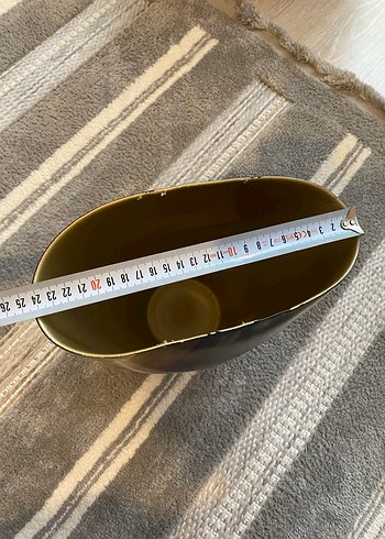 Kahverengi Siyah Tonlu Dekoratif Vazo - Görsel 3