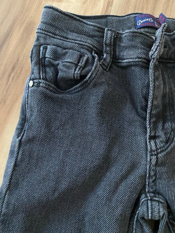 Gri Erkek Çocuk Denim Pantolon - Görsel 2