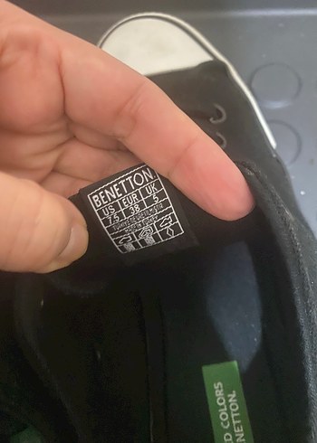 Siyah Düz Tabanlı Kadın Spor Ayakkabı - Görsel 4