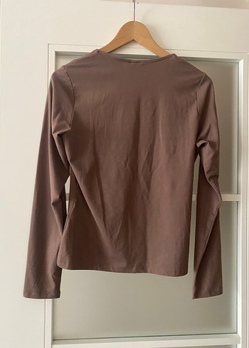 Kadın u yaka Uzun Kollu  Bluz - Görsel 5