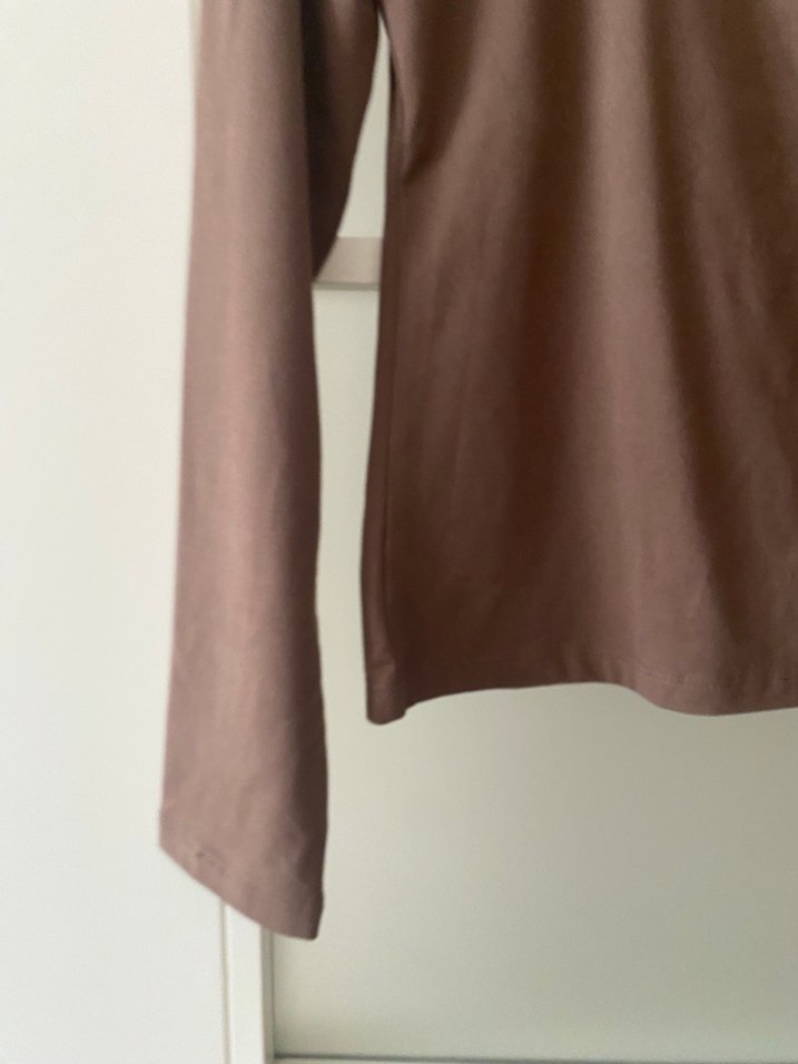 Kadın u yaka Uzun Kollu  Bluz - Görsel 4