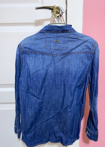 diğer Beden ZARA BOYS Mavi Denim Kadın Gömlek