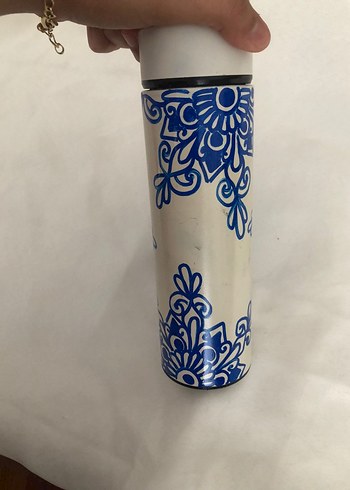 Mavi Termos Şişe - Görsel 2