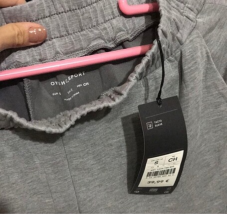 Oysho yumuşak dokulu jogger pantolon
