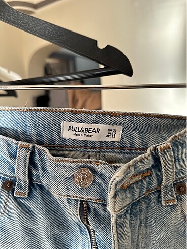 xs Beden Pull and bear mom jean
