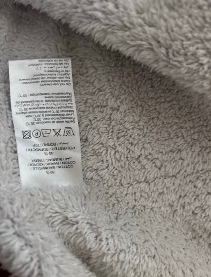 Bordo Kapüşonlu pamuklu - Görsel 4