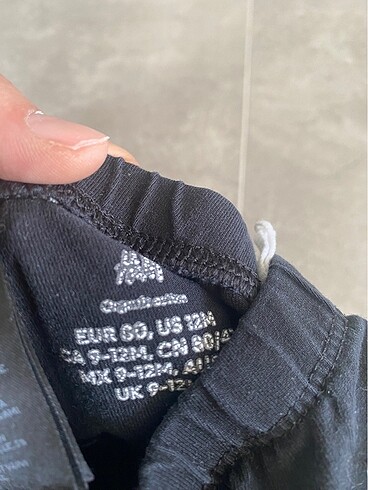 9-12 Ay Beden siyah Renk H&M tayt