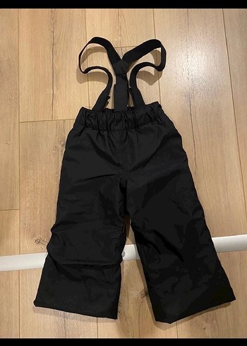 3 YAŞ- Siyah Erkek Kayak Pantolonu Velcro Askılı - 3 YAŞ - Görsel 2