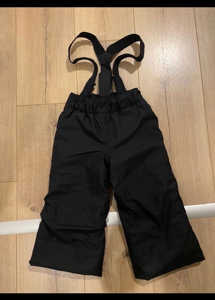 3 YAŞ- Siyah Erkek Kayak Pantolonu Velcro Askılı - 3 YAŞ - Görsel 2