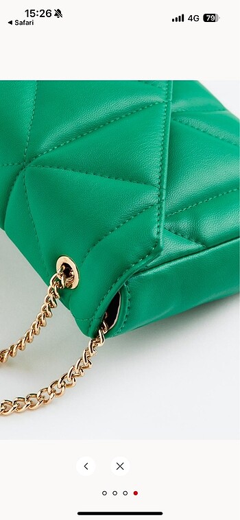  Beden yeşil Renk H&M Çanta