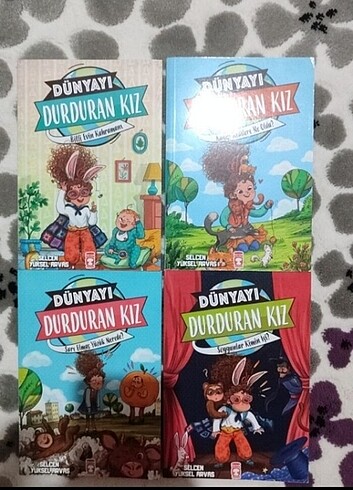 Dünyayı durduran kız 4 lü set kitap