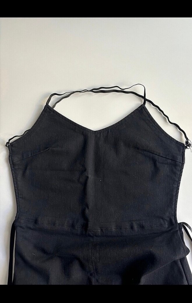 Sırt dekolteli tulum - Görsel 4