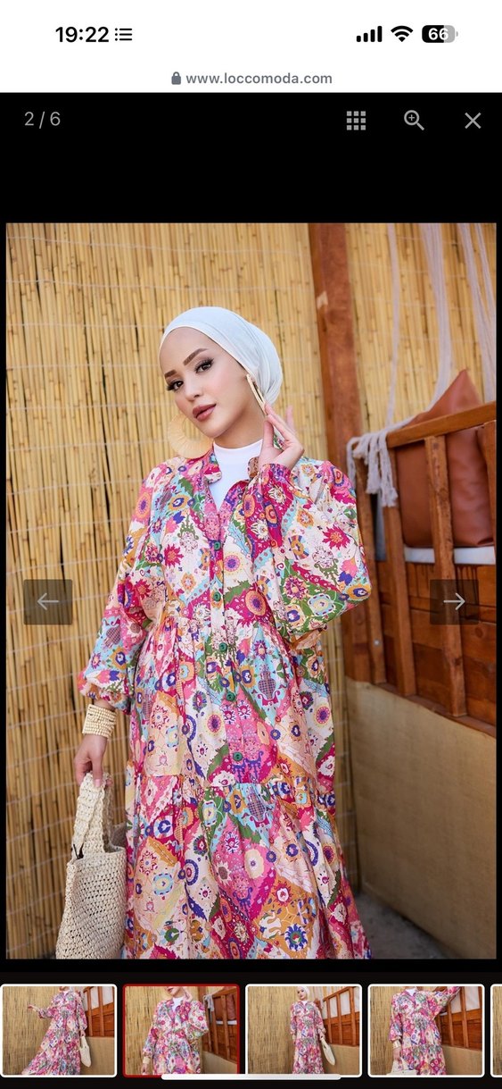 Bohem Tarz Uzun Salaş Elbise - Görsel 2