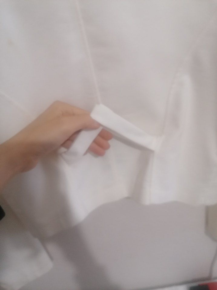 Düğmeli Beyaz Bolero - Görsel 5