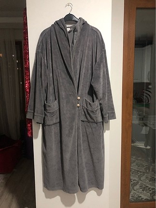 Gri sabahlik xxl