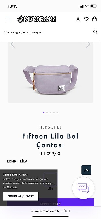 Bel çantası herschel