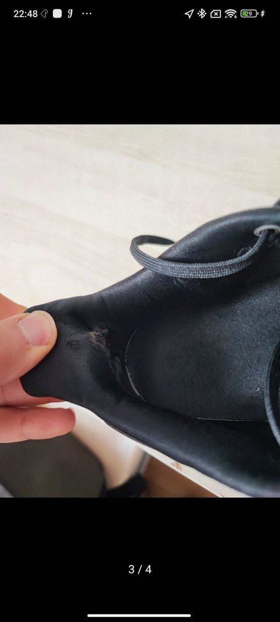 Erkek Siyah Spor ve Günlük Koşu Ayakkabısı - Görsel 3