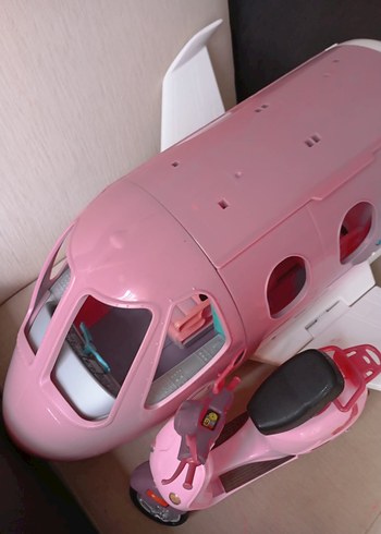  Beden Renk Pastel Pembe Oyuncak Uçak Arabası