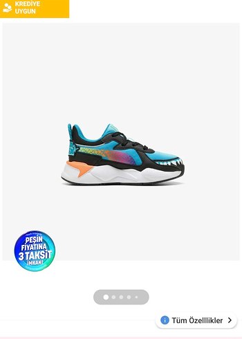 Puma Renkli Ve Sik Spor Ayakkabi