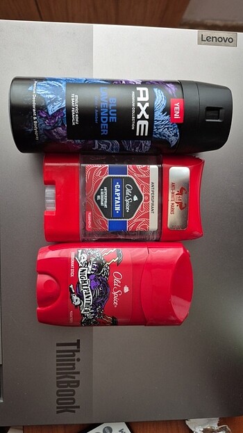 3 lü Deodorant