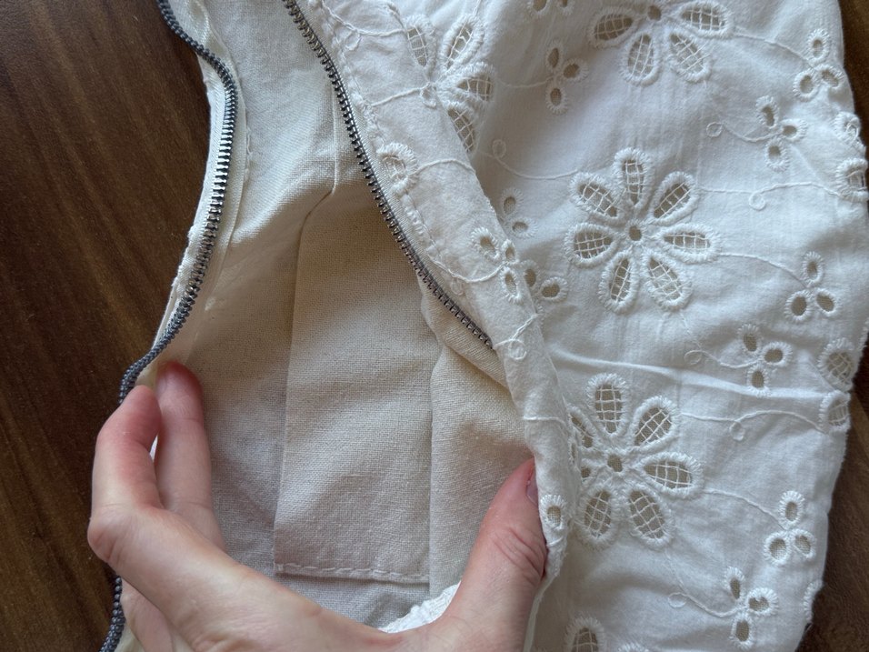 Nakışlı Beyaz çanta - Görsel 4