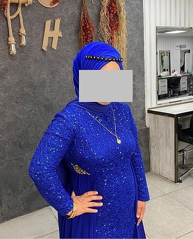 Abiye elbise tesettür